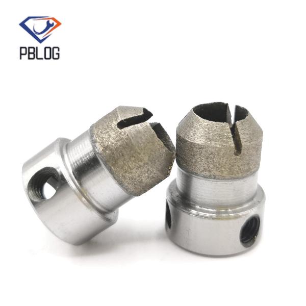 Factory wholesale Sintered Glass ceramic slate drill Diamond raw material drill bit