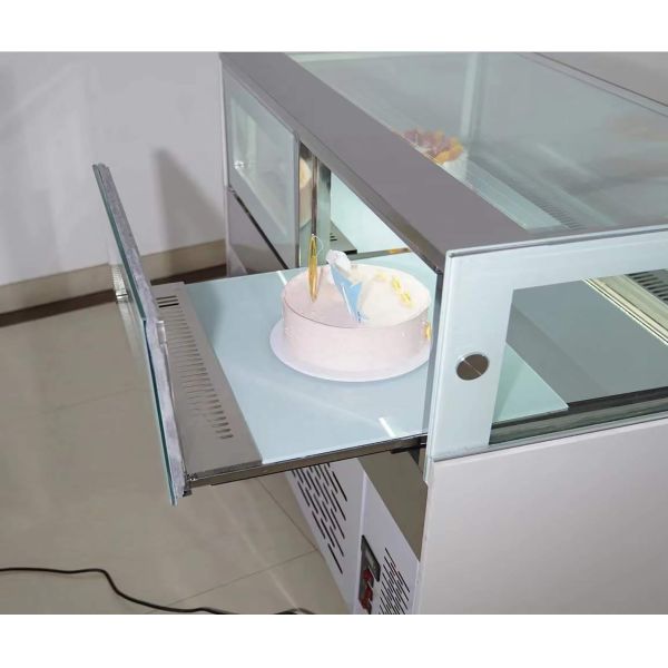 Merchandiser Cake Display Freezer Countertop Bakery Display Case Refrigerated