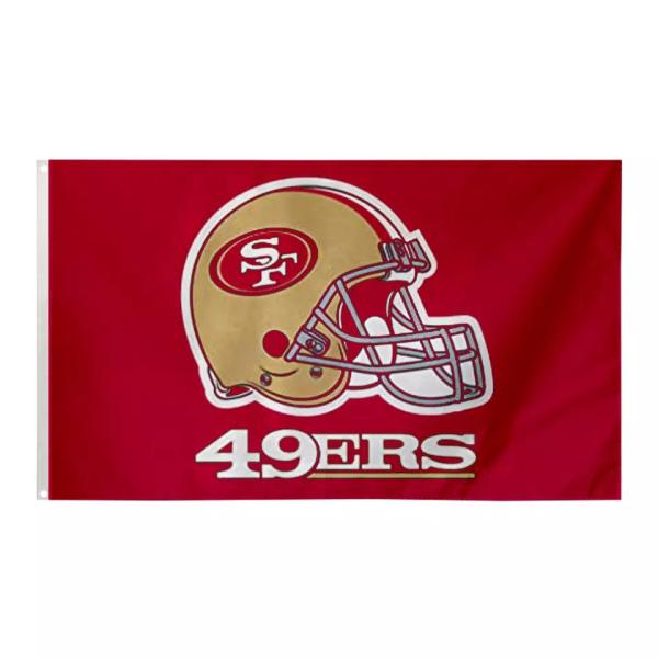 Custom NFL SF San Francisco 49ers Football Team Flags 3x5ft Flags Eco Frendly