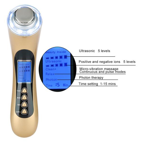 IPL Photon Ultrasonic Galvanic Facial Machine 3Mhz Ultrasonic Functions