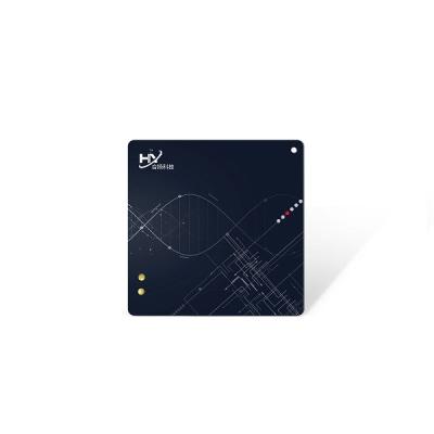 Cartão biométrico de iluminação imediato do anti roubo de Smart Card da segurança da impressão digital