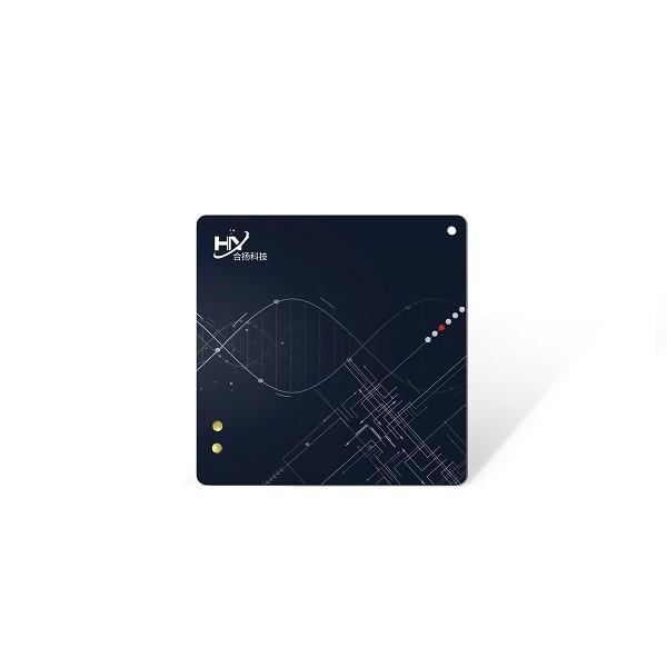 Cartão biométrico de iluminação imediato do anti roubo de Smart Card da segurança da impressão digital