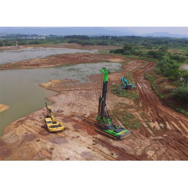 150 куча 52m скважины экскаватора кучи оборудования расточкой кучи KNm 1500mm конкретная