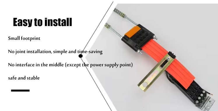 Soft State Seamless Busbar Conductor Rail with Oxygen-Free Copper Core for Overhead Crane Applications