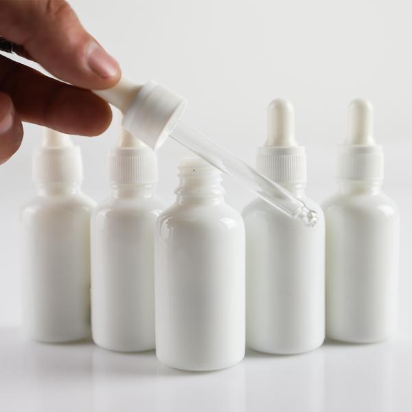 Бутылка стекла 30ml лосьона тонера капельницы сыворотки заботы кожи Амбер плеча выскальзывания