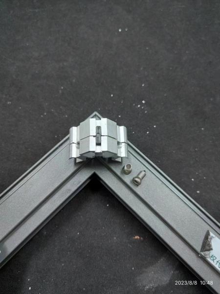 60 Series Aluminium Corner Joint For Casement Door Frame And Sash