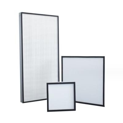 Fibra de vidro Hepa Filter H13 H14 Hepa Filter para uso na ventilação do sistema de filtração de ar