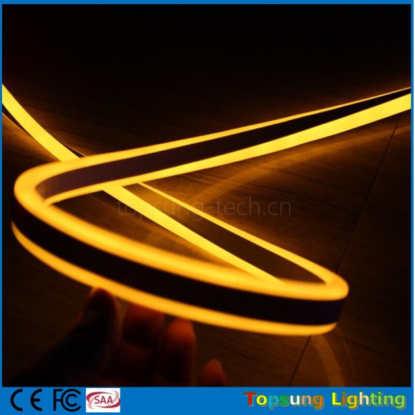 8.5*18 мм двусторонние теплые белые 12В неоновые световые знаки на Рождество