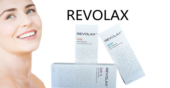 1,1 мл Кожные наполнители Revolax Fine Lips для лица с гиалуроновой кислотой против морщин
