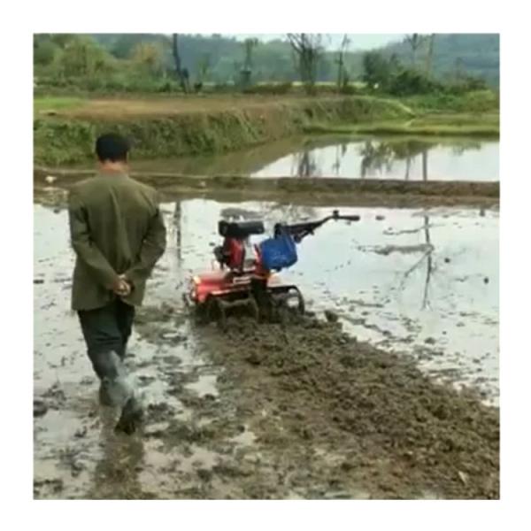 Work Speed 4KM/H Manual Start Hand Cultivator for Convenient Farm and Garden Work
