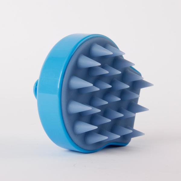 Home Use Scalp Massaging Shampoo Brush Blue Color Head Massager Comb