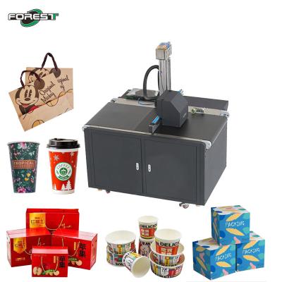Corrugated Inkjet Printer Carton Box Printing Machine Single Pass Digital Printer Food Pack Pizza Box