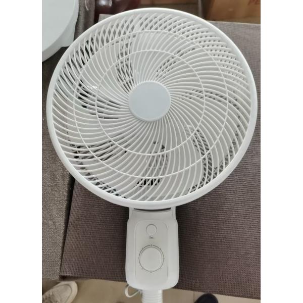 Automatic Shaking Head Circulation Fan 12 inch LED Display Vertical Floor Cooling Fan