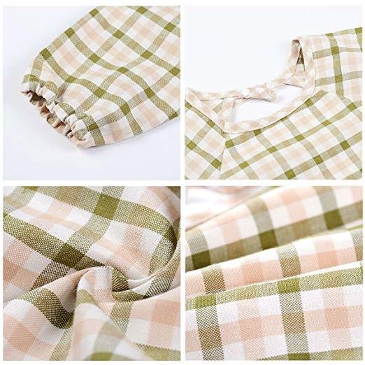 Soft Absorbent Baby Bandana Bib , 100% Organic Cotton Baby Coverall Bib