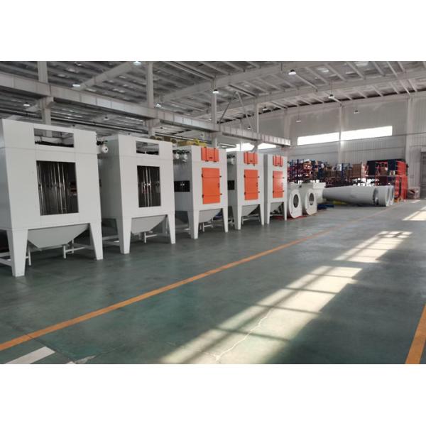 Steel Substrate Powder Coating Spray Booth Small Footprint Long Service Life