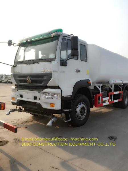 White 6x4 Special PurposeTruck 20000L Tank Material Carbon Steel Sprinkler Truck