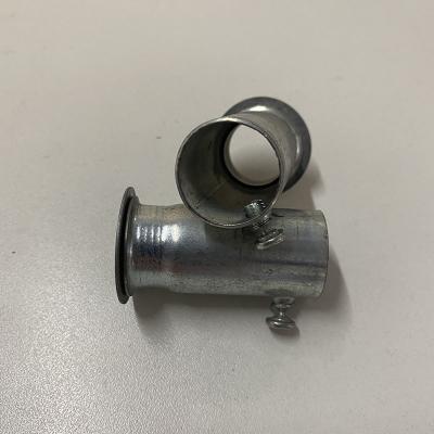 304SS Metal Conduit Fittings Emt Pipe Coupling With Equal Diameter
