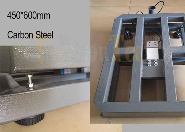 Welding Carbon Steel Digital Weighing Scale 450*600 Mm 300kg