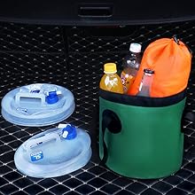 Gallon Premium Collapsible Water Containers: Large Capacity Food - Grade LDPE, BPA - Free, Ultimate For Camping & Hiking. With A Patented Leak - Proof Faucet Design