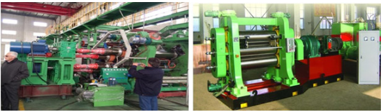 lab three 3 roller textile fabric rubber calendering machine price