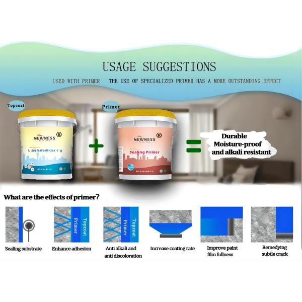 Roller Application Method Acrylic Building Furniture Spray Paint for Exterior Walls