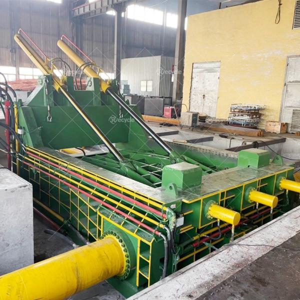 Baler de sucata de metal hidráulico durável para baler de arame de aço na loja de materiais de construção