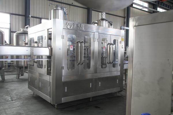 PET Bottle Hot Production Juice Filling Machine Washer Filler Capper Stable With Operated