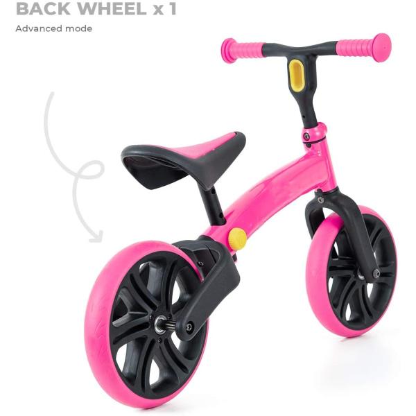 Soft-tail Frame 18 INCH Steel Rim Lightweight Balance Bike for Toddlers and Kids