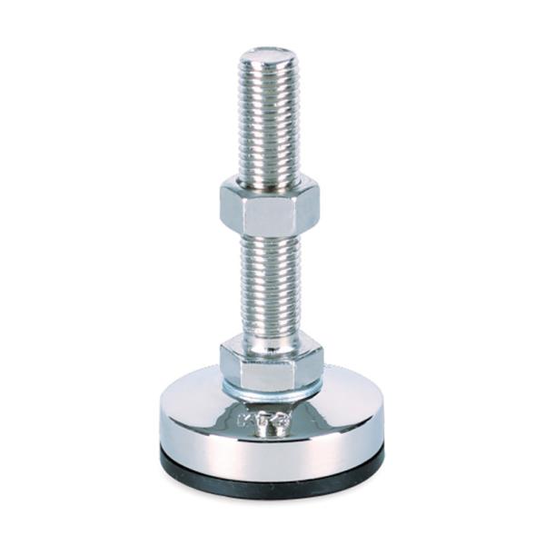 Vernickeln Treatment M16 Industrial Leveling Feet Cushioning Type