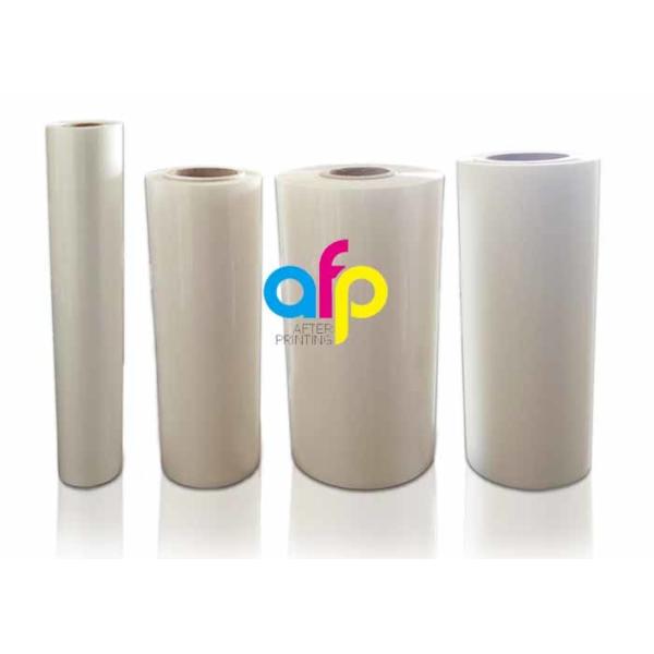 20 - 250mic Laminating Film Roll , PET Gloss Laminating Film Customized Size