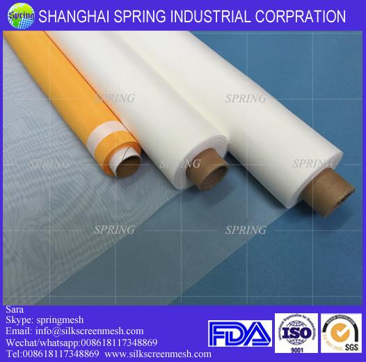 43T-80um(110mesh)white fine mesh screen/polyester materials/monofilament fabric/bolting cloth