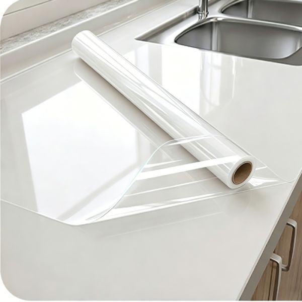 PET TPH TPU Transparent Furniture Protection Film High Temp Oil Proof Multiple Thickness