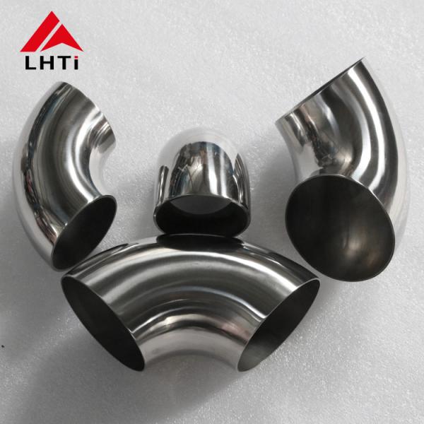 Seamless Gr2 Titanium Elbow / Bends With 1.2mm For Exhaust Parts