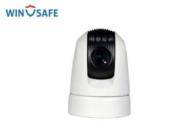 Weatherproof IP66 Marine PTZ Camera , High Speed IP Dome Camera 20X Optical Zoom