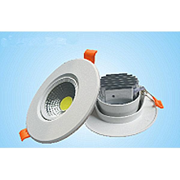 5w - 50w Indoor Bathroom Led Downlights Led Cob Ceiling Light Aluminum Lamp Body Material