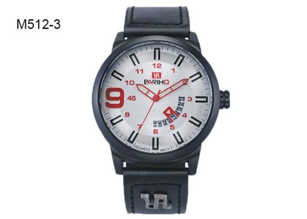 BARIHO Men's Quartz Watch Date Display Sport Wristwatch Clock M512