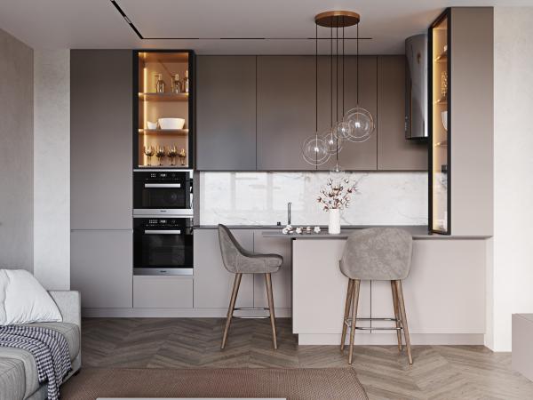 Kitchen Plywood Cupboards Modern Shaker Raised Kitchen Cabinet With Island