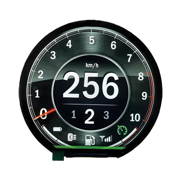 1000nits High Brightness TFT LCD 3.6inch 544 X 506 Dots Round IPS Display LVDS Interface