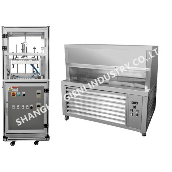 Professional Lip Balm Filling Machine With Mould Releaser And Freezing Platform
