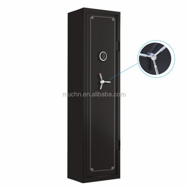Caixa segura escondida da arma longa durável do metal da segurança do armazenamento do metal da casa parede à prova de fogo