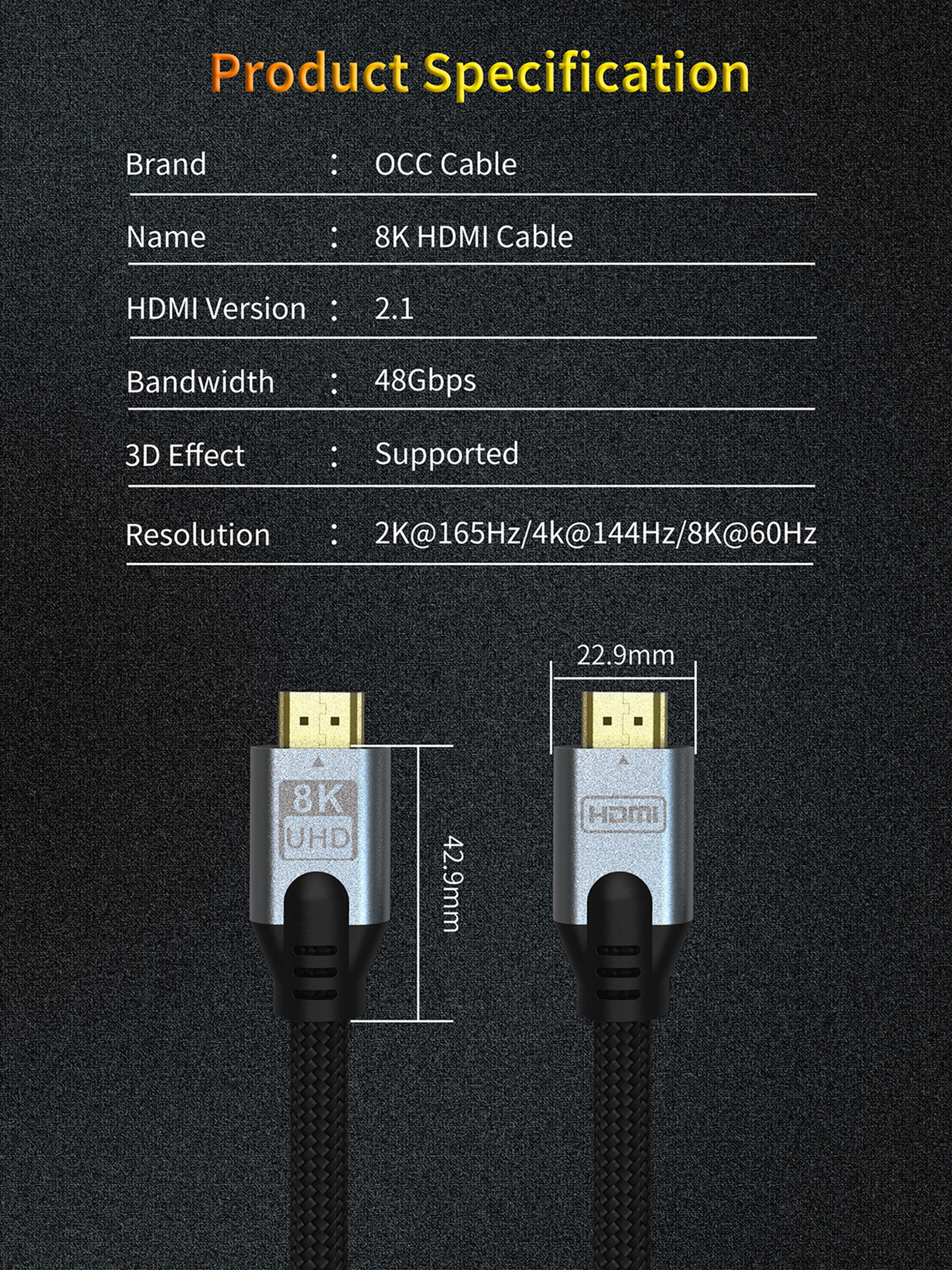 CL3 расклассифицировало наградной кабель HDMI