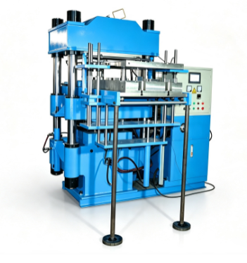 PLC Control 2RT/3RT Rubber Vulcanizing Press with 1.00 MN Total Pressure and Electric Heating for Silicone Products