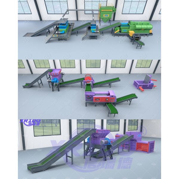 55 Kw Power Double Shaft Design Tracked Mobile Shredder with High Efficiency Low Energy Consumption for Waste Processing