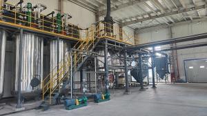 Planta de produção líquida do silicato de sódio do processo molhado com chaleira
