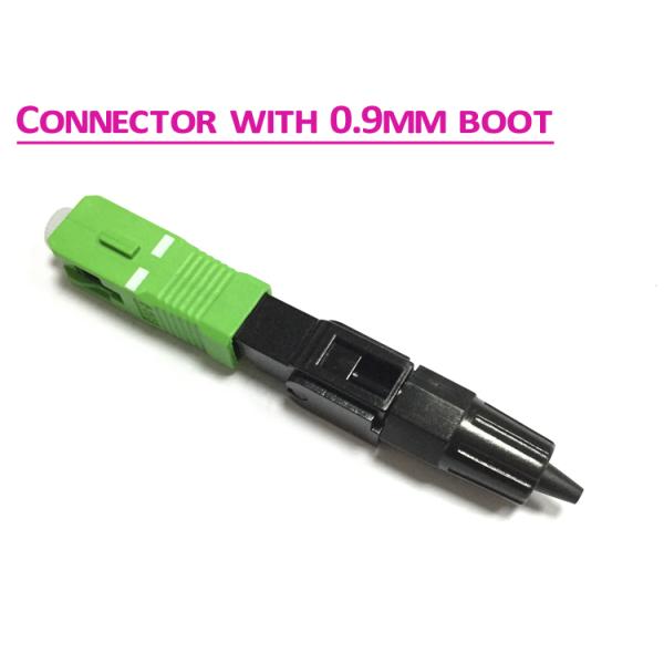 Падение стекловолокна FTTH привязывает быстрый SC соединителя Mecahncial, поле - installable SC LC FC G657A соединителя