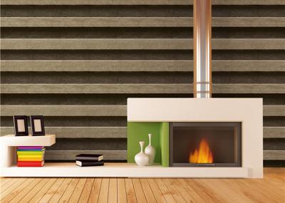Classic Style Striped Pvc 3d Wallpaper House Decor For Kitchen