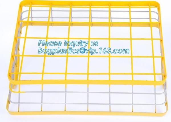 Home Storage Used Round Shaped Metal Mesh Wire Kitchen Basket, Kitchen metal gold wire rectangular vegetable fruit stack