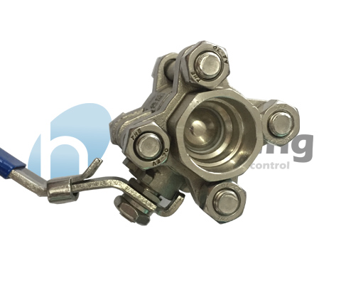 1 Inch  Socket Welding Npt or Bsp threaded 304 stainless steel 3 Pc 1000 Psi  Ball Valve