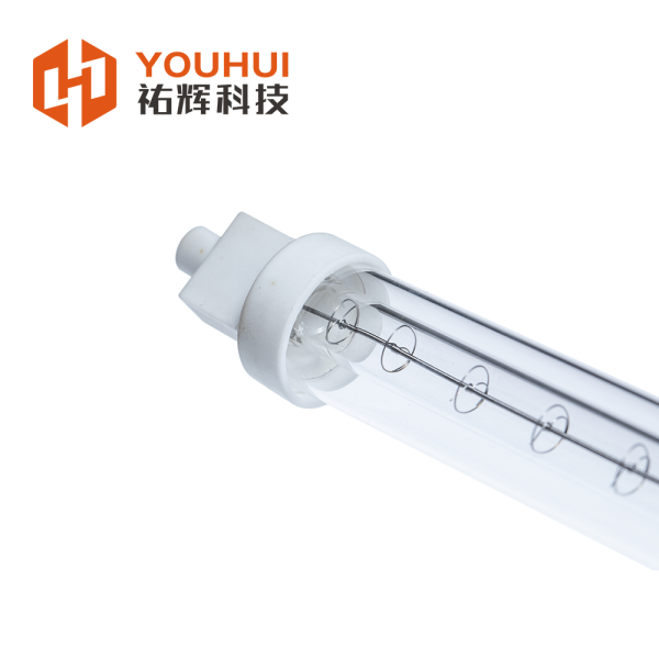 Long Lifespan 5000h Working Time Short Wave Infrared Halogen Lamp with 1100-2600°C Filament Temperature and Clear Quartz Heating Element