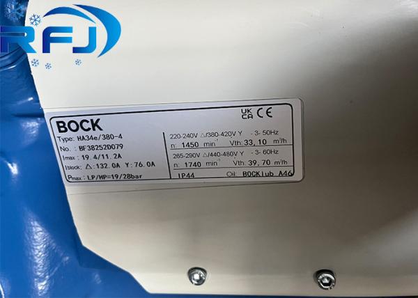 Compressor semi-hermético GEA Bock HA34e/380-4 100% original